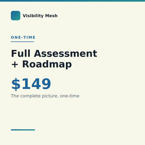 Full Assessment + Roadmap, Visibility Mesh