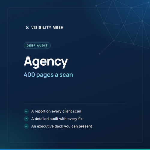 Agency by Visibility Mesh